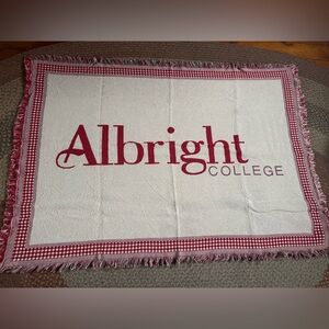 Albright College (Pa.) Woven Throw Blanket